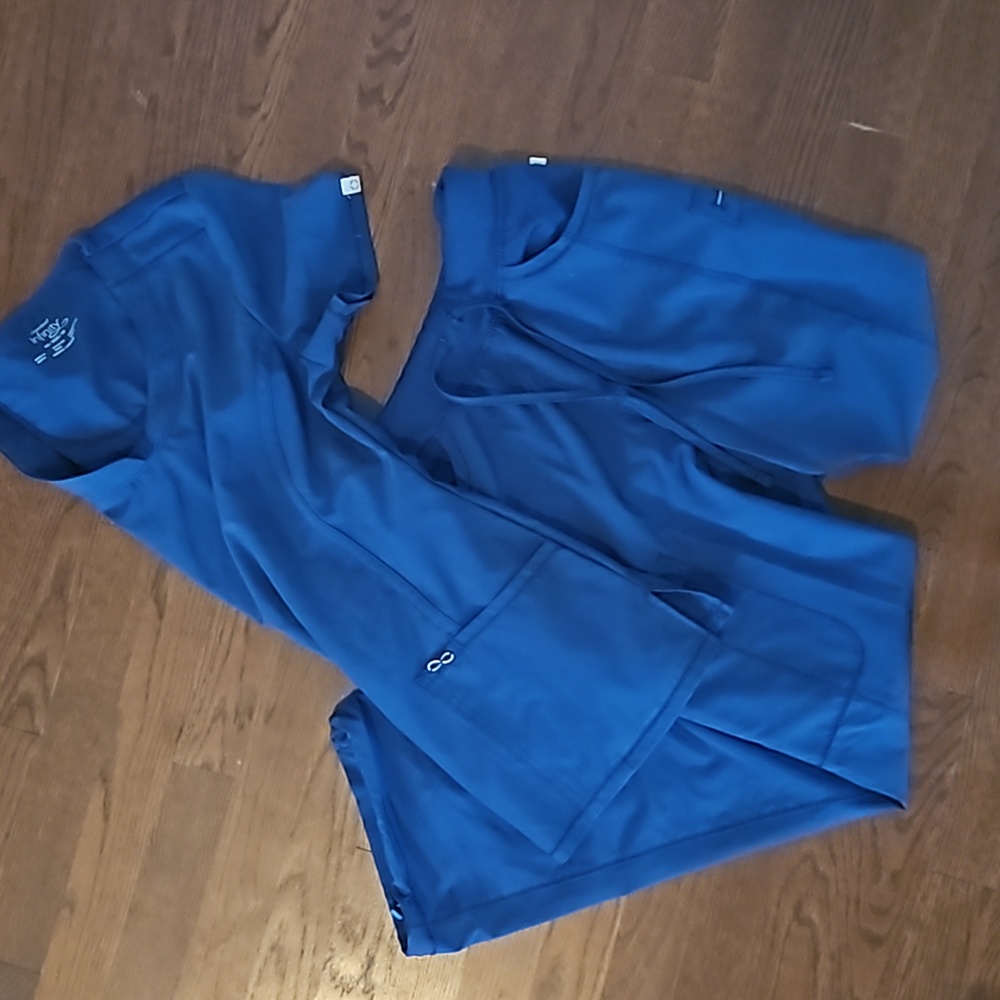 Navy blue scrub set by Cherokee